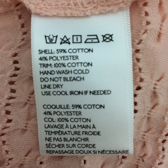 Pins & Needles Womens Medium Peach Scoop Neck Top - Picture 4 of 5